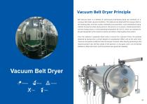 Vacuum Belt Dryer