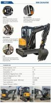 INFRONT CE Excavator 3 Ton Kubota Engine Crawler Minibagger Farm Use Mini Bagger Mini Small pelle YFE27