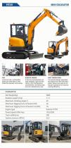INFRONT EPA Engine 1.2ton 2t 3.5 Ton Mini Crawler Hydraulic Bagger Digger Excavator Multi Function Pelle Excavadora YFE35A
