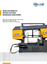 Semi Automatic Mitre Cutting Bandsaw Machines