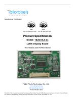 Product Specification Model:TBJ070LV-03 LVDS Display Board