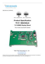 Product Specification Model:TBK070HD-01 7.0″(HDMI) Display Board