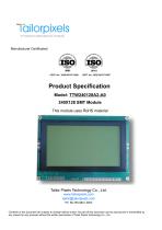 Product Specification Model: TWW240128A2 -A0 LCD Display (240*128)