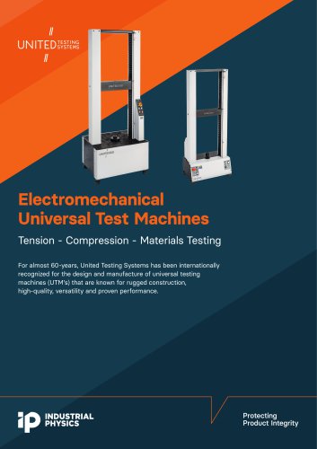 United Testing DFM Series Floor Model Universal Test Machine (UTM), 100-600 kN