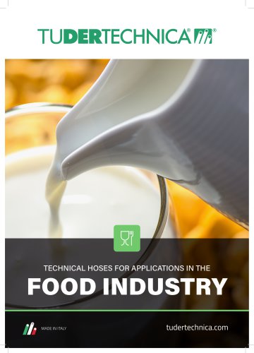 TECHNICAL HOSES FOR FOOD INDUSTRY