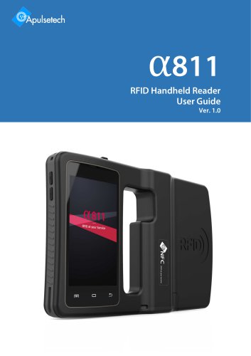 α811 RFID Handheld Reader User Guide