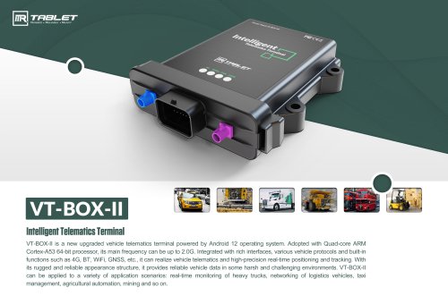 3Rtablet Android 12 Rugged Telematics Box VT-BOX-II