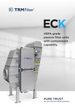 ECK - HEPA Grade Passive Filter Units with Containment Capability