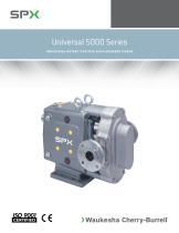 Universal 5000 Series INDUSTRIAL ROTARY POSITIVE DISPLACEMENT PUMPS