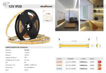 STRISCE LED COB DIMMERABILI - 12