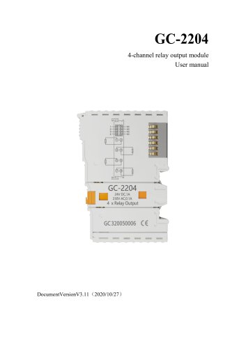 GC-2204-4 Channel Relay Output