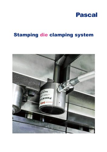 Stamping die clamping system