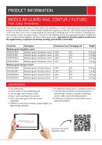 MODULAR GUARD RAIL CONTUR / FUTURO