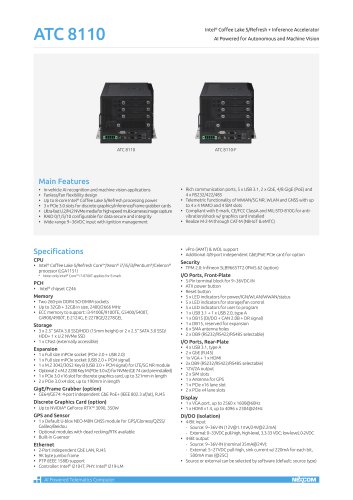 ATC 8110/-F Datasheet