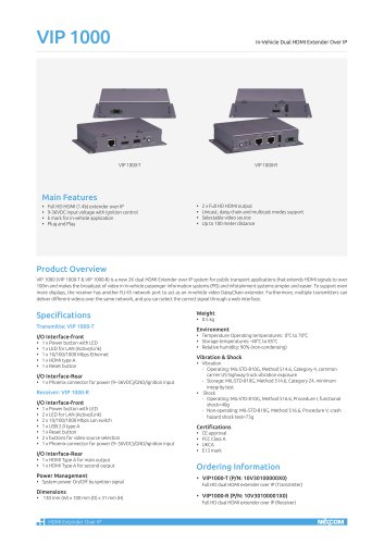 VIP1000 Datasheet