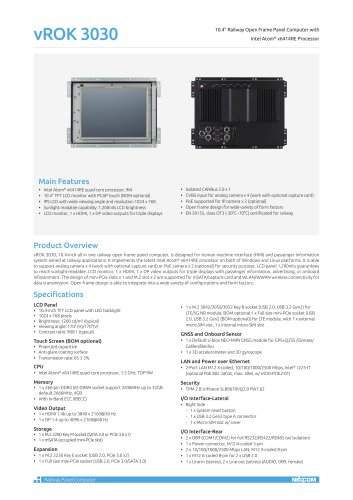 vROK3030 Datasheet