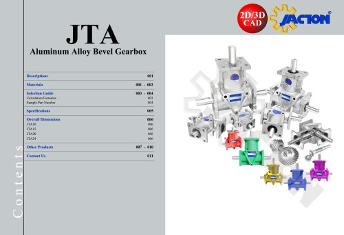 JTA Mini Bevel Gearbox (Alu.)