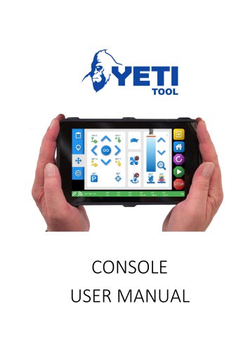 CONSOLE USER MANUAL