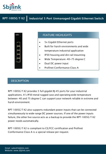 RPT-1005G-T-X2