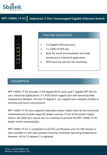 RPT-1006G-1F-X2