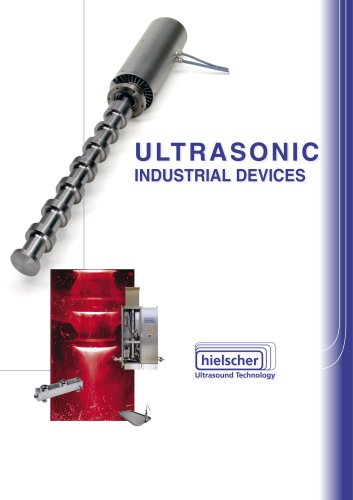 Hielscher Ultrasonics Industrial Ultrasonic Systems