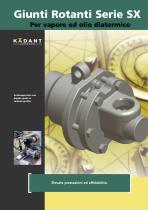 Giunti Rotanti Serie SX SNX Rotary Unions Brochure - 1