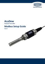 AcuDew Modbus RTU Dewpoint Transmitter Setup Guide