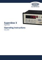 Superdew 3 Hygrometer Instruction Manual