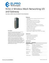 915U-2 Wireless Mesh Networking I/O and Gateway