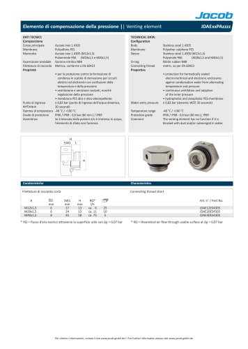 Jacob JDAE datasheet