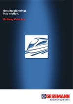 Productfolder Railway Vehicles