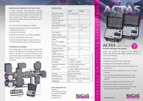 ACTAS P260+