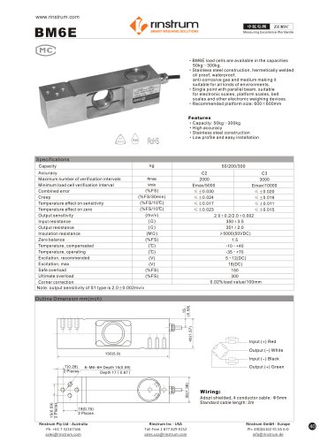 B6M6E Single Point