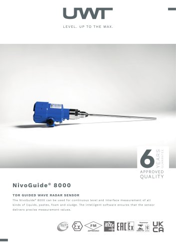 NivoGuide® NG 8000 for Liquids