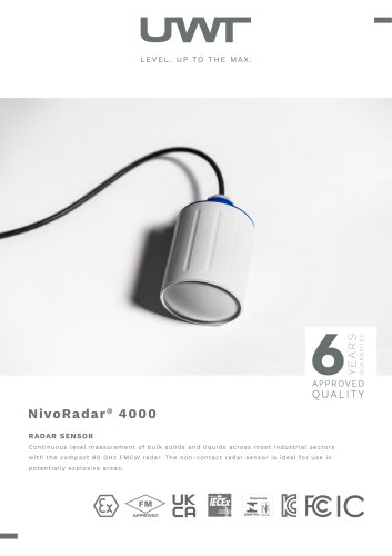 NivoRadar® NR 4000 product information