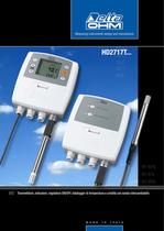 Trasmettitore, indicatore, regolatore ON/OFF, datalogger di temperatura e umidità con sonda intercambiabile - 1