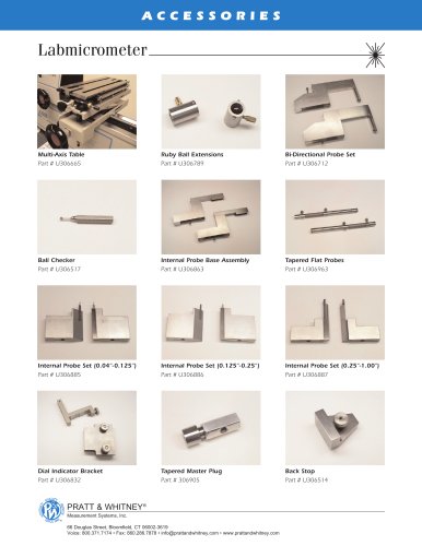   Labmicrometer Accessories