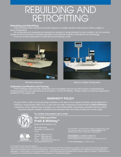   Measuring Machine Retrofits 