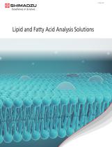 Lipid and Fatty Acid Analysis Solutions