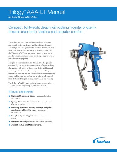 Trilogy™ AAA-LT Manual