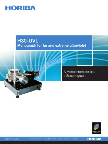 H30 UVL Monograph for Far and Extreme Ultraviolet