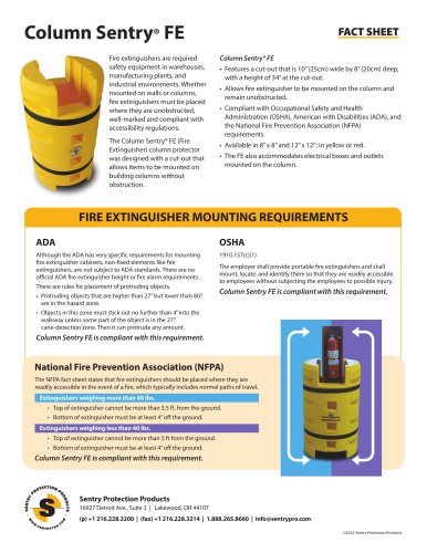 Column Sentry FE Fact Sheet