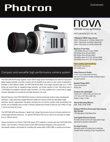 FASTCAM Nova