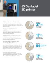 J3 DentaJet 3D printer