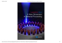 Laserline Blue – A new dimension in material processing