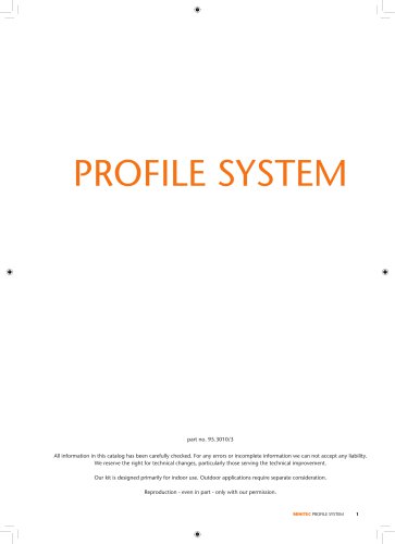 MiniTec Profile System