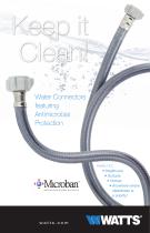 Water Connectors Featuring Antimicrobial Protection