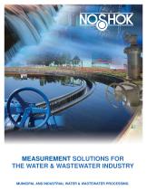 Measurement Solutions for the Water/ Wastewater Industry