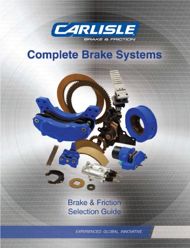 Complete brake systems