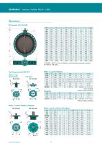 Elastomer-lined butterfly valve Desponia - 5